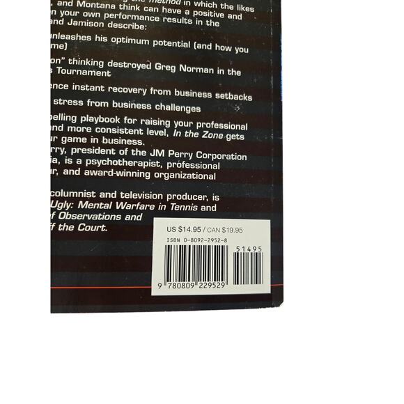 In the zone by Dr. J. Mitchell Perry 0809229528 cb books - Picture 6 of 8